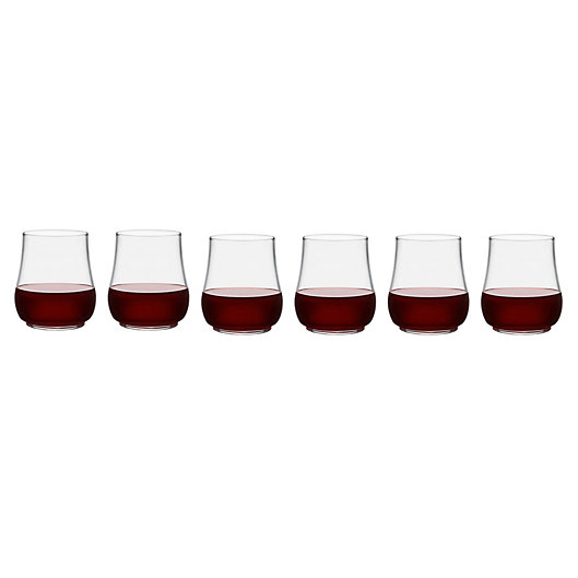Alternate image 1 for Libbey® Glass Perfect for Everything Stackable Stemless Wine Glasses (Set of 6)