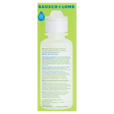 Bausch + Lomb Biotrue&reg; 2 oz. Multi-Purpose Solution. View a larger version of this product image.