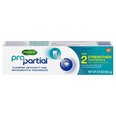 Polident ProPartial 3.4 oz. Remineralizing Toothpaste