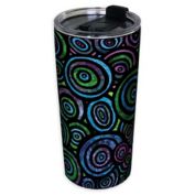 Indigo Falls&reg; Circles 24 oz. Insulated Tumbler with Lid