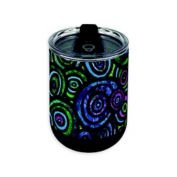 Indigo Falls&reg; Circles 18 oz. Curved Insulated Tumbler with Lid