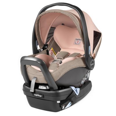 rose gold car seat and stroller