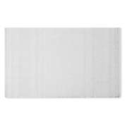 Charisma&reg; Lux 20" x 30" Hand Crafted Bath Mat in Bright White