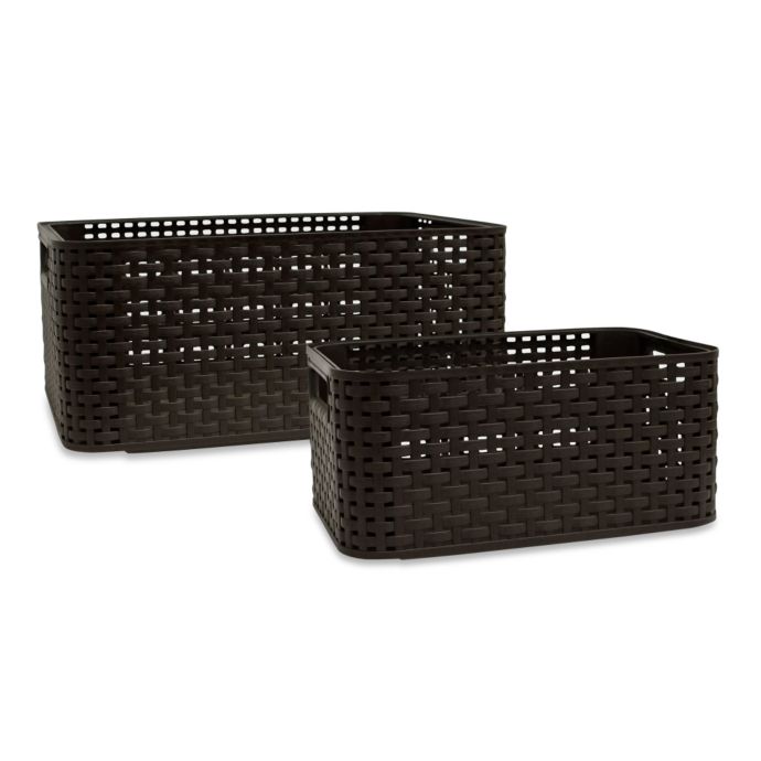 Curver Storage Basket Bed Bath and Beyond Canada