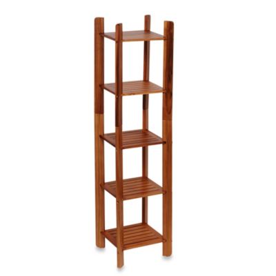 bathroom tower shelf