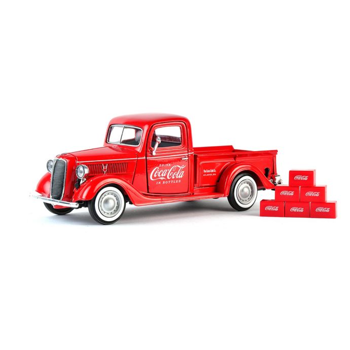 Coca Cola 124 Scale 1937 Ford Diecast Pickup Truck