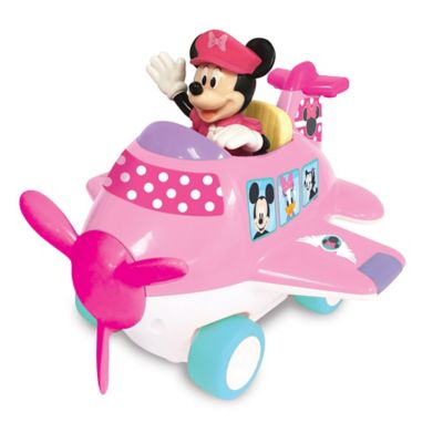 pink airplane toy