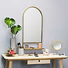 Alternate image 2 for Stratton Home D&eacute;cor Madeline Accent Mirror with Collapsible Shelf in Gold