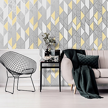 Milan Geo Non-Woven Wallpaper. View a larger version of this product image.
