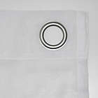 Alternate image 7 for Archaeo&reg; Slub Linen 95-Inch Grommet Semi-Sheer Window Curtain Panel in White (Single)