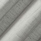Alternate image 2 for Archaeo&reg; Slub Linen 84-Inch Grommet Semi-Sheer Window Curtain Panel in Gray (Single)