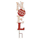 Alternate image 0 for Glitzhome Rusty Metal &quot;NOEL&quot; Yard Stake/Wall D&eacute;cor