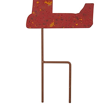 Glitzhome Rusty Metal &quot;NOEL&quot; Yard Stake/Wall D&eacute;cor. View a larger version of this product image.