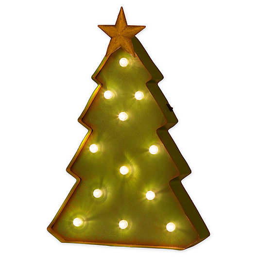 Christmas Glass Art LED Tree Scene Xmas Gift Stocking Filler Decoration 3 opts