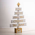 Alternate image 1 for Glitzhome&reg; 17.83-Inch Nativity Table Tree in White
