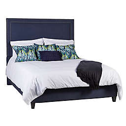 Brookside King Upholstered Panel Bed in Urban Graphite