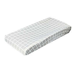 Copper Pearl™ Midway Fashion Changing Pad Cover in Light Grey/White