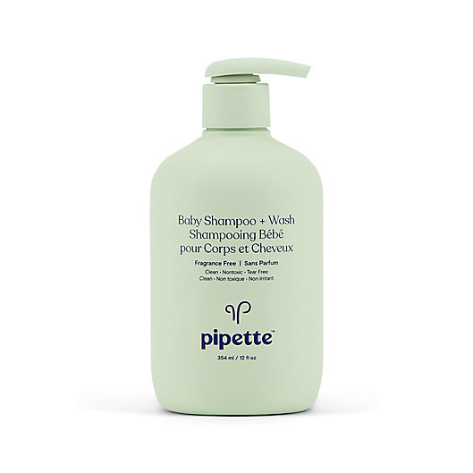 Alternate image 1 for Pipette Baby 12 fl. oz. Fragrance-Free Baby Shampoo & Wash