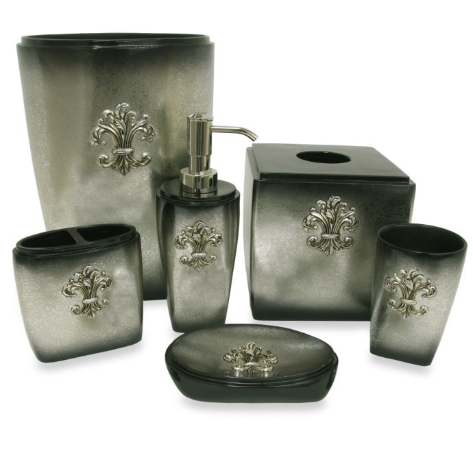 Bacova Fleur De Lis Toothbrush Holder Bed Bath And Beyond Canada
