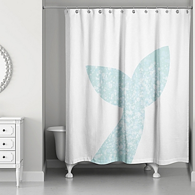 Mermaid Tail Shower Curtain. View a larger version of this product image.