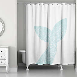 Designs Direct Mermaid Tail Shower Curtain