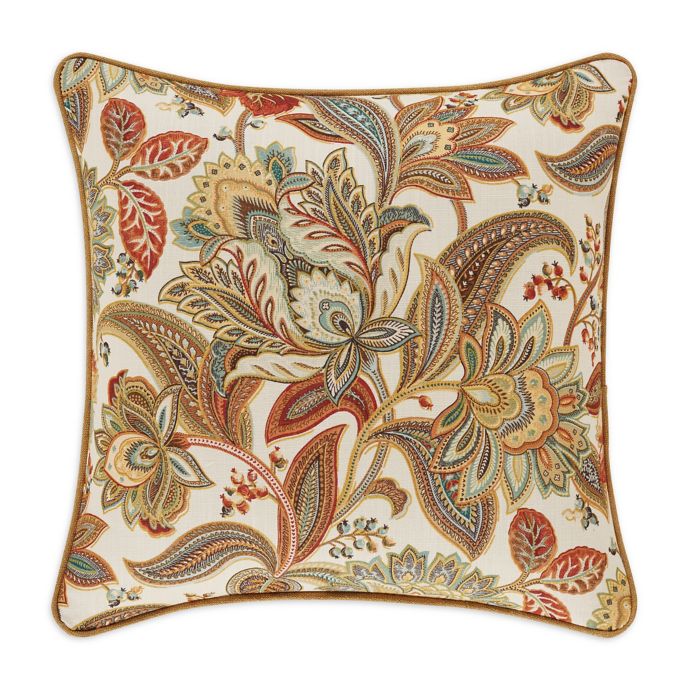 J. Queen New York™ August Square Throw Pillow | Bed Bath ...