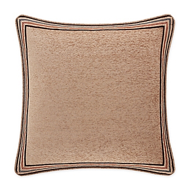 J. Queen New York&trade; Luciana European Pillow Sham in Beige. View a larger version of this product image.