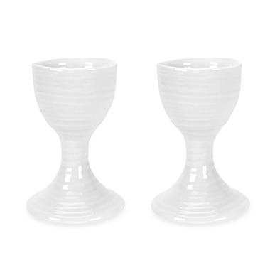 Sophie Conran for Portmeirion&reg; Egg Cups in White (Set of 2). View a larger version of this product image.