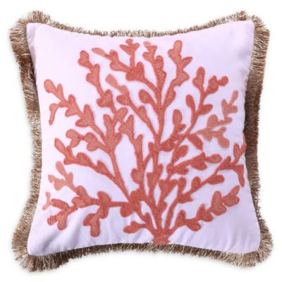 salmon colored pillows