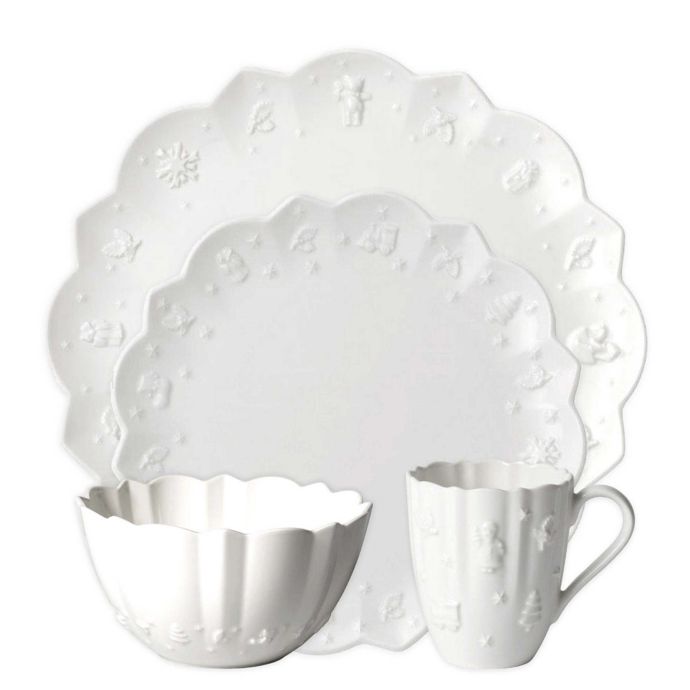 Raad hiërarchie Op de een of andere manier Villeroy & Boch Toys Delight Royal Classic Dinnerware Collection in White |  Bed Bath & Beyond