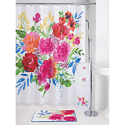 Floral Burst Shower Curtain Collection