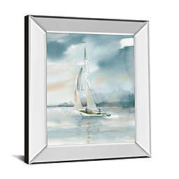 Classy Art Subtle Mist I 22-Inch x 26-Inch Mirror Framed Wall Art