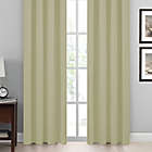 Alternate image 1 for Tucson 84-Inch Pinch Pleat/Back Tab Window Curtain Panel in Wheat (Single)