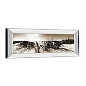 The Wind In The Dunes I 42-Inch x 18-Inch Mirror Framed Wall Art