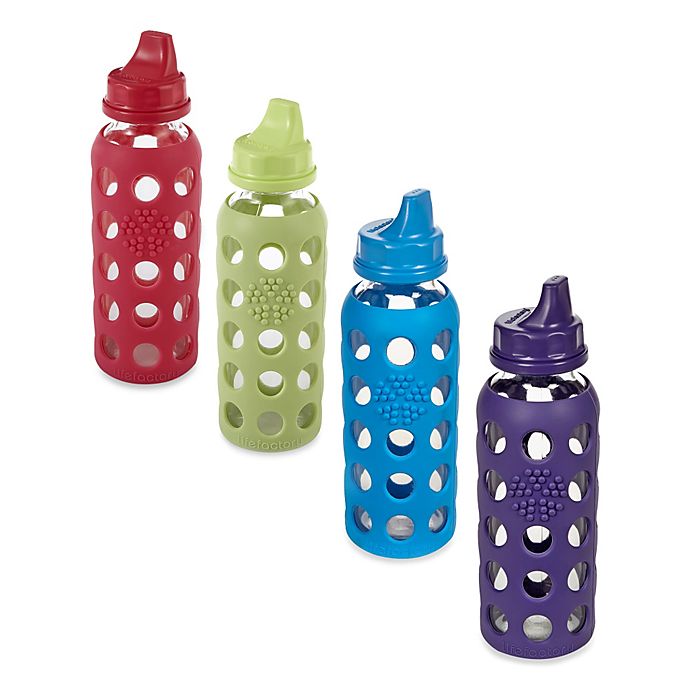 Lifefactory® 9Ounce Glass Bottle with Sippy Cap Bed Bath & Beyond