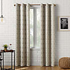 Alternate image 0 for Sun Zero&reg; Barnett Trellis 95-Inch Grommet Room Darkening Curtain Panel in Taupe (Single)