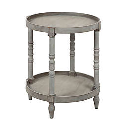 kate & laurel™ Bellport Wooden Side Table in Grey