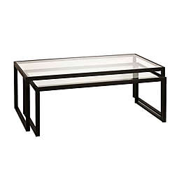 Hudson&Canal™ Rocco 2-Piece Nesting Coffee Table Set