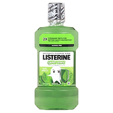 Listerine&reg; Smart Rinse&reg; Mint Shield Anticavity Fluoride Rinse. View a larger version of this product image.