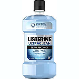 Listerine® 33.8 oz. UltraClean® Zero Alcohol Mouthwash in Arctic Mint