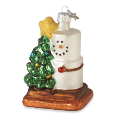 S'mores with Christmas Tree Ornament | Bed Bath & Beyond