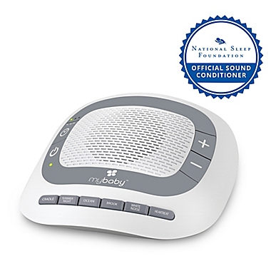 HoMedics&reg; MyBaby Portable SoundSpa in White. View a larger version of this product image.