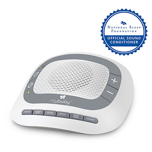 Alternate image 1 for HoMedics® MyBaby Portable SoundSpa in White