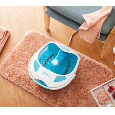 HoMedics&reg; Shower Bliss Foot Spa with Heat Boost Power. View a larger version of this product image.