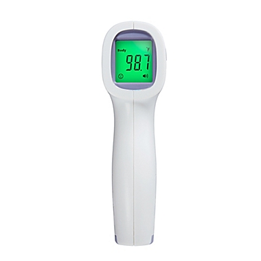 HoMedics&reg; Non-Contact Infrared Body Thermometer in White. View a larger version of this product image.