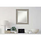 Alternate image 5 for Amanti Art Parlor 22-Inch x 26-Inch Framed Bathroom Vanity Mirror in Nickel/Silver