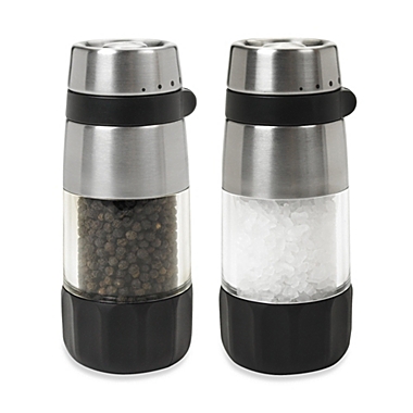 OXO Good Grips&reg; Mess-Free Pepper Grinder Set. View a larger version of this product image.