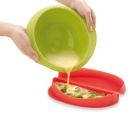 Alternate image 3 for Lékué Omelette Cooker in Red