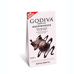 Godiva Masterpieces 4.9 oz. Dark Chocolate Ganache Hearts