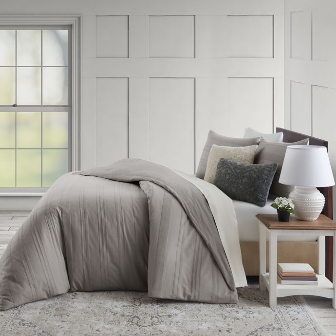 Bee & Willow™ Home Chenille Stripe 3Piece Comforter Set Bed Bath and